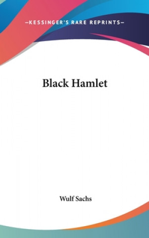 Buch Black Hamlet Wulf Sachs