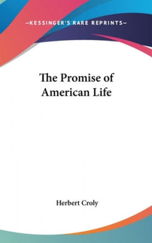 Buch The Promise of American Life Herbert Croly