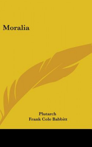 Książka Moralia Plutarch