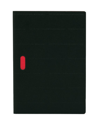 Buch Paper Oh Cahier Ondulo Black / Black A5 Grid Hartley & Marks Publishers