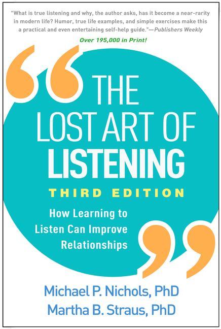 Kniha Lost Art of Listening Michael P. Nichols