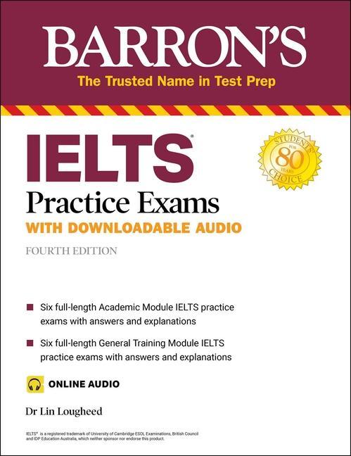 Knjiga IELTS Practice Exams (with Online Audio) Lin Lougheed