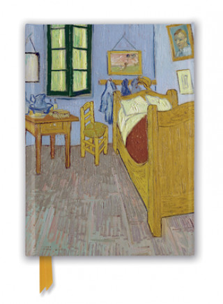 Naptár/Határidőnapló Vincent van Gogh: Bedroom at Arles (Foiled Journal) Flame Tree Studio