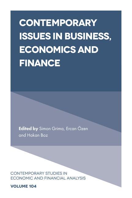 Carte Contemporary Issues in Business, Economics and Finance Simon Grima