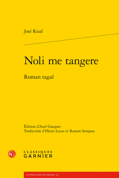 Kniha Noli Me Tangere: Roman Tagal Jose Rizal