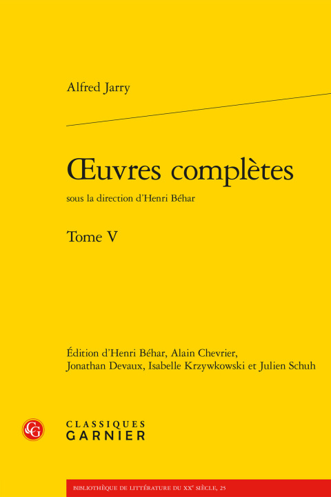 Buch Oeuvres Completes Alfred Jarry