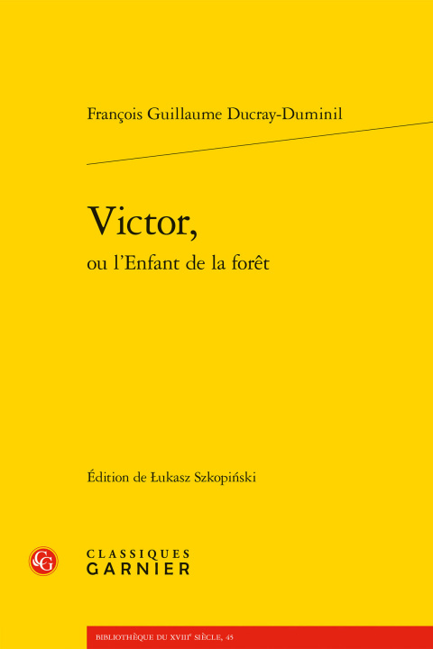 Kniha Victor, Francois Guillaume Ducray-Duminil