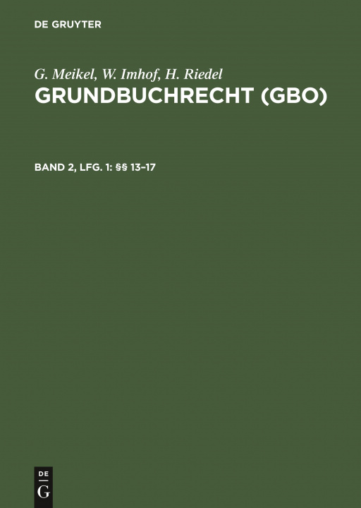 Knjiga 13-17 Georg Meikel