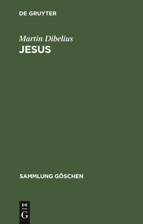 Book Jesus Martin Dibelius