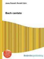 Carte Bach Cantata Jesse Russell