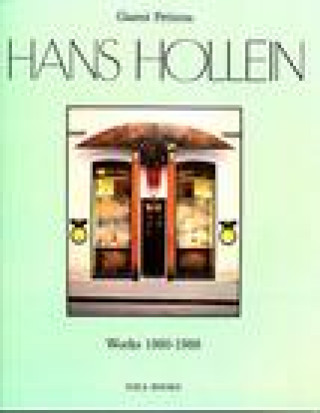 Livro Hans Hollein: Works 1960-1988 Gianni Pettena