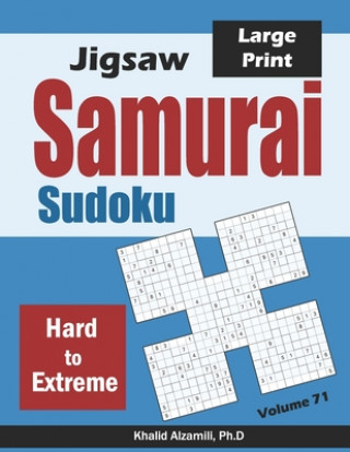 Könyv Jigsaw Samurai Sudoku Khalid Alzamili