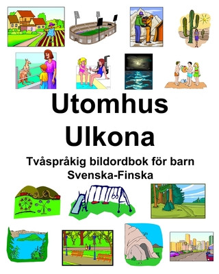 Kniha Svenska-Finska Utomhus/Ulkona Tv?spr?kig bildordbok för barn Richard Carlson