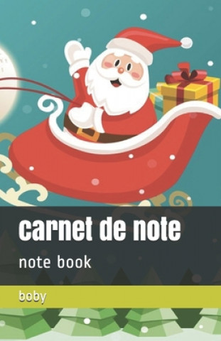 Knjiga carnet de note Boby