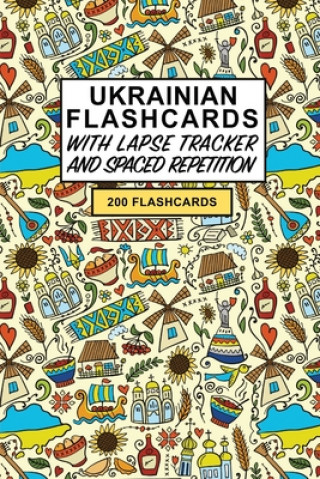 Carte Ukrainian Flashcards: Create your own Ukrainian Language Flashcards. Learn Ukrainian and Improve vocabulary with Active Recall - includes Sp Flashcard Notebooks