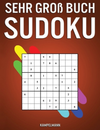 Boek Sehr Groß Buch Sudoku Kampelmann