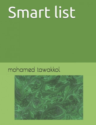 Carte Smart list: Smart menu, alphabetical order .. Contains pages for emergency, doctors, restaurants, markets, also more used numbers, Mohamed Tawakol Mohamed