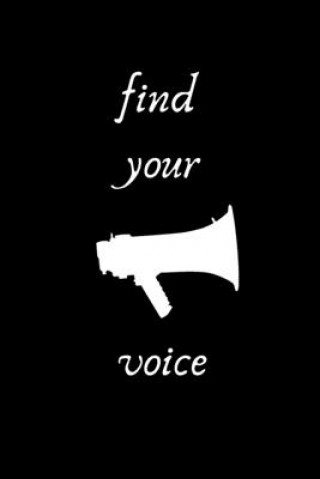 Knjiga find your VOICE: self-help creativity book for those looking 6*9 Mind Map
