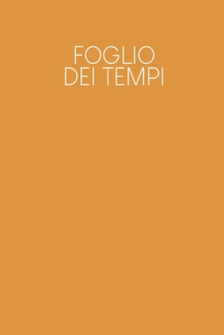 Buch Foglio dei tempi: Fogli orari settimanali da completare per 2 anni - Motivo: Giallo Gerda Wagner