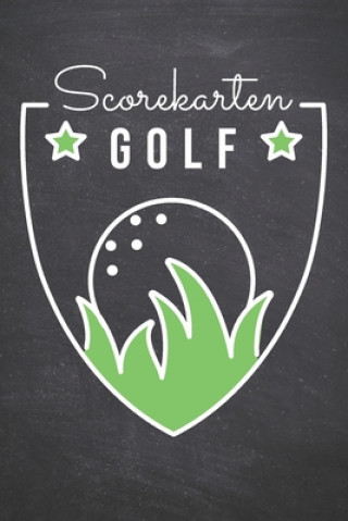 Carte Scorekarten Golf: Golfspieler Equipment und Golfer Zubehör um die Schlagzahl zu erfassen - Scorebook, Scorecards für den Golfplatz Jens Martenstein