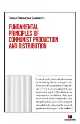 Book Fundamental Principles of Communist Production and Distribution Hermann Lueer