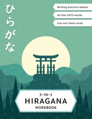 Carte 3-in-1 Hiragana Workbook: Learn Japanese for beginners Lilas Lingvo