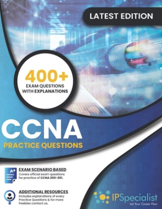 Könyv CCNA: (200-301) Cisco Certified Network Associate Practice Questions Ip Specialist