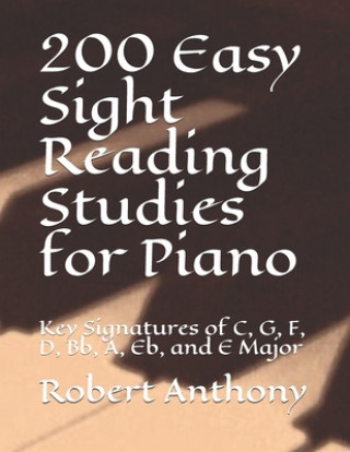 Buch 200 Easy Sight Reading Studies for Piano Robert Anthony