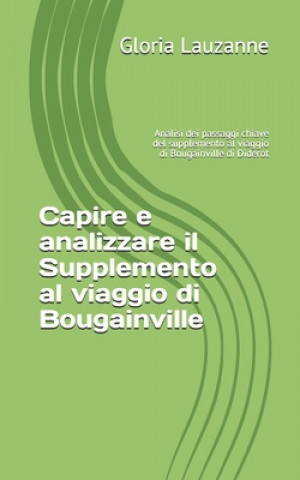 Livre Capire e analizzare il Supplemento al viaggio di Bougainville Gloria Lauzanne