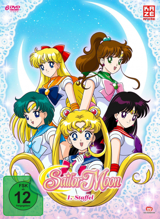 Video Sailor Moon - Staffel 1 - DVD Box (Episoden 1-46) (6 DVDs) Kunihiko Ikuhara