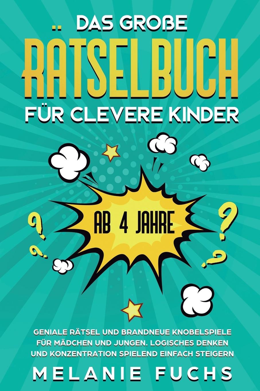 Kniha grosse Ratselbuch fur clevere Kinder (ab 4 Jahre) 