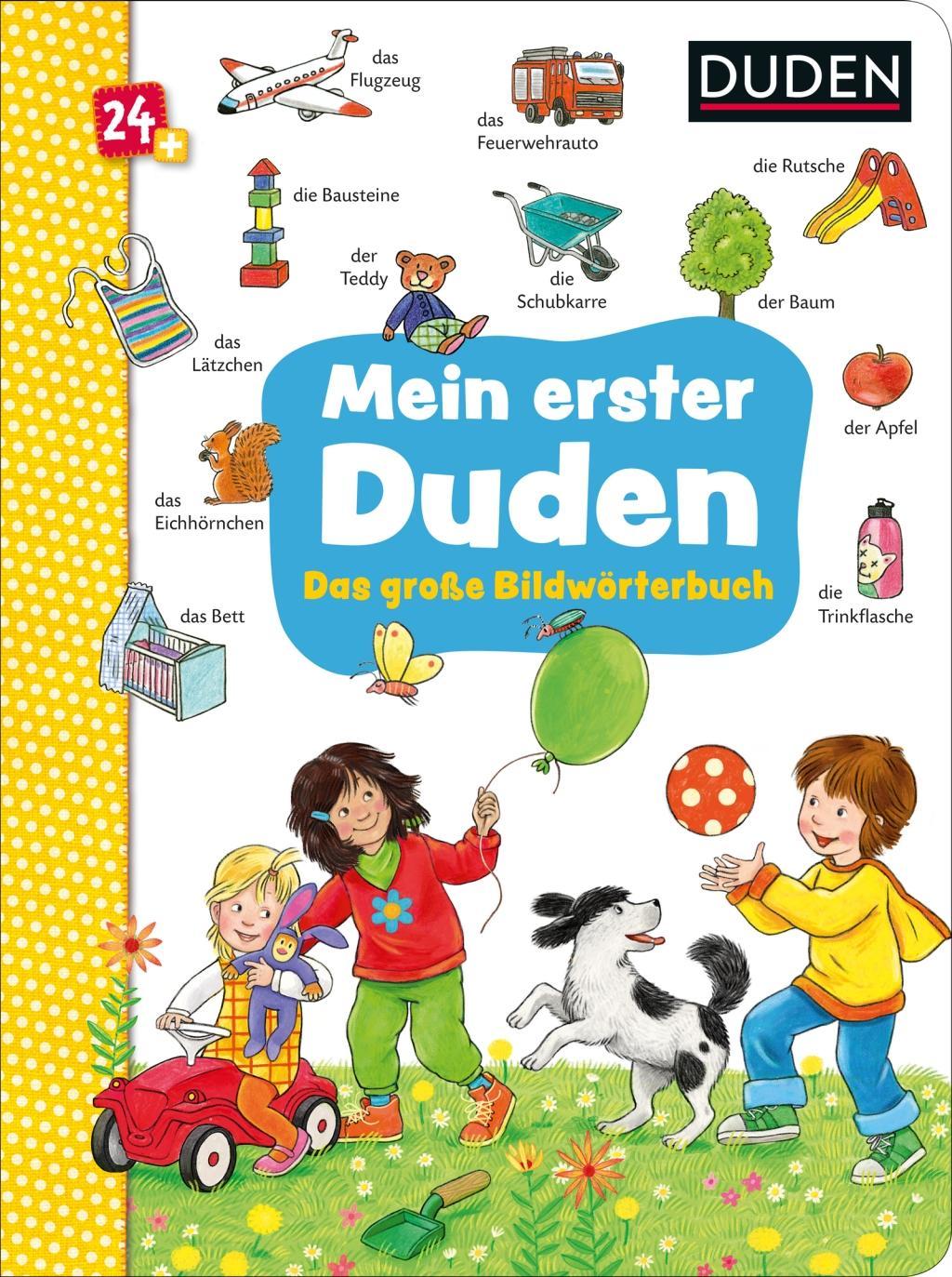 Knjiga Duden 24+: Mein erster Duden. Das große Bildwörterbuch 