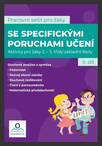 Książka SPU - Sešit pro žáky s SPU 2. díl Mgr