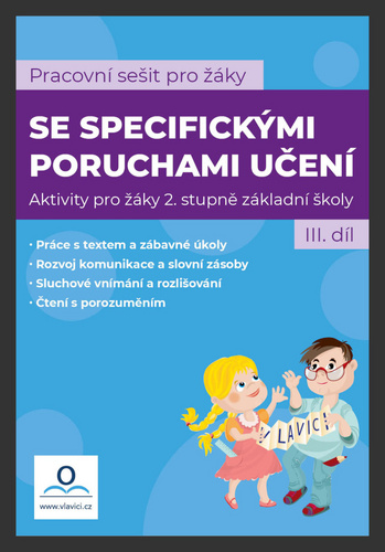 Könyv SPU - Sešit pro žáky s SPU 3. díl Mgr