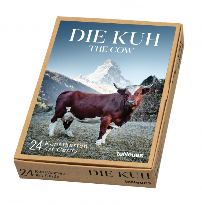 Kniha Die Kuh, Kunstkartenbox 