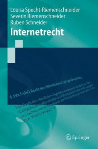 Libro Internetrecht Louisa Specht-Riemenschneider