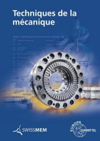 Kniha Techniques de la mécanique; . Josef Dillinger
