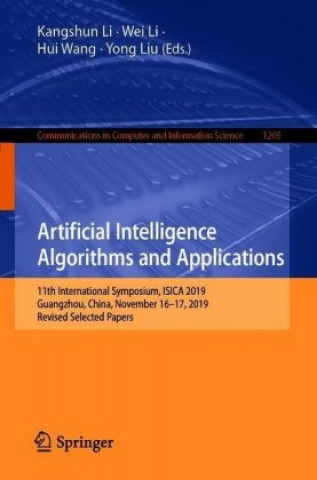 Kniha Artificial Intelligence Algorithms and Applications Kangshun Li