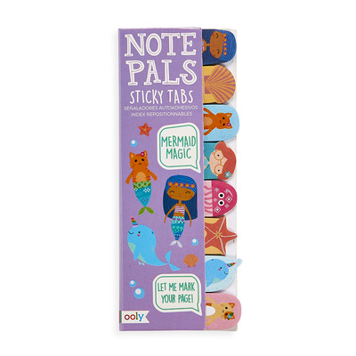 Carte Note Pals Sticky Tabs - Mermai Ooly