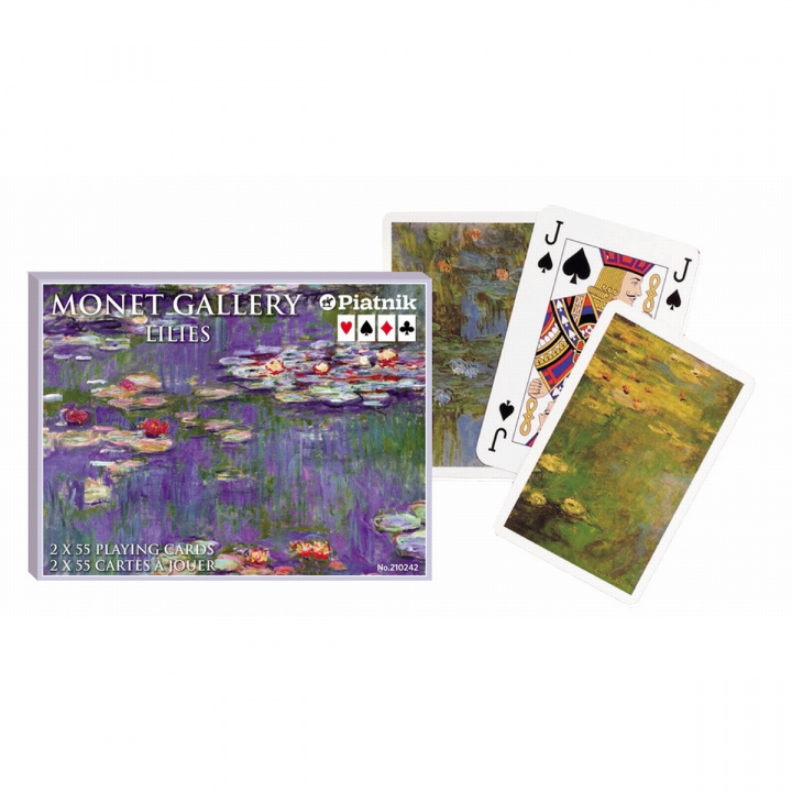 Nyomtatványok Piatnik Kanasta - Monet, Lekníny 