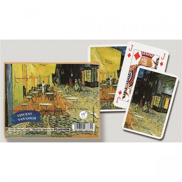 Tiskovina Piatnik Kanasta - Van Gogh, Noční kavárna 