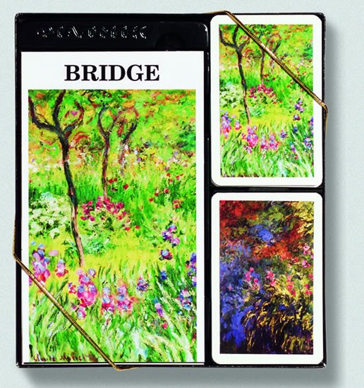 Nyomtatványok Piatnik Bridžová sada Monet Giverny 
