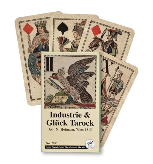 Tiskovina Piatnik Industrie&Glück Tarock 
