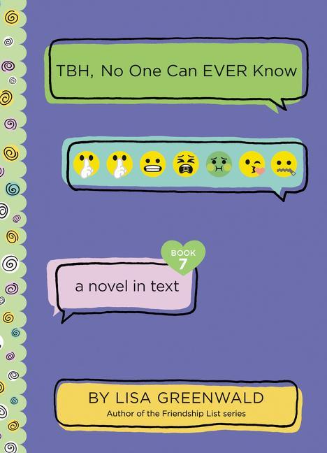 Knjiga TBH #7: TBH, No One Can EVER Know Greenwald