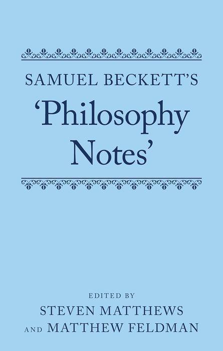 Könyv Samuel Beckett's 'Philosophy Notes' 