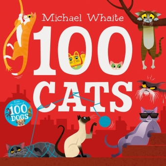Könyv 100 Cats Michael Whaite