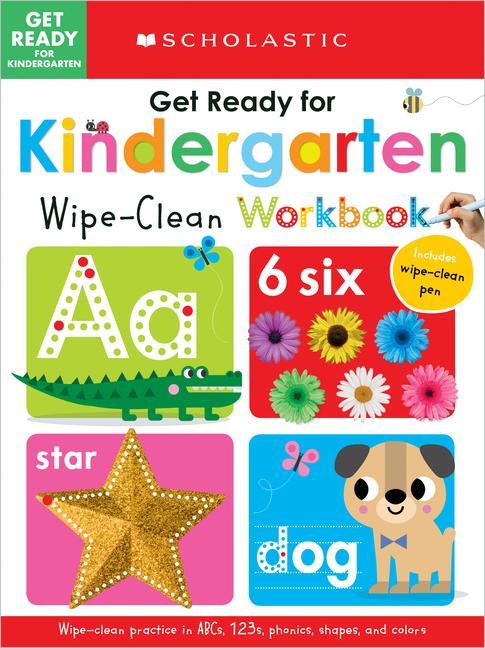 Книга Get Ready for Kindergarten Wipe-Clean Workbook: Scholastic Early Learners (Wipe Clean) 