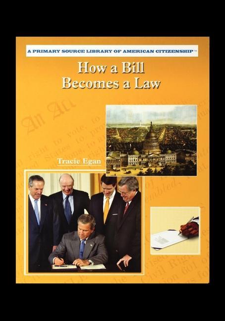 Kniha How a Bill Becomes a Law Tracie Egan