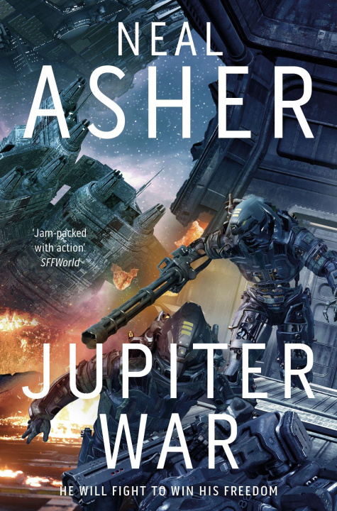 Książka Jupiter War Neal Asher