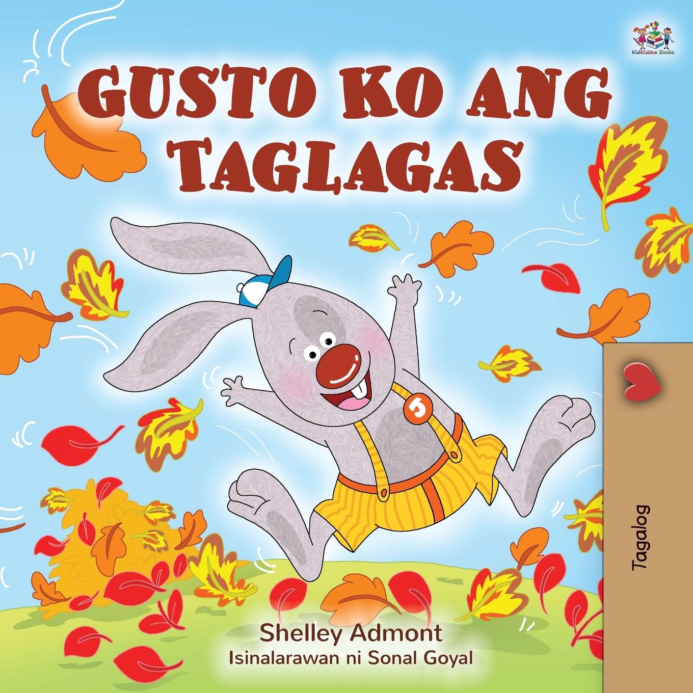 Kniha I Love Autumn (Tagalog Book for Children) Kidkiddos Books